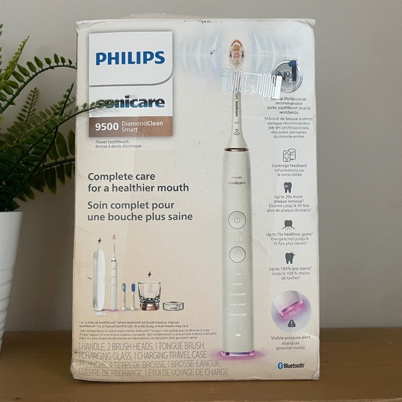 Philips Sonicare DiamondClean Smart 9500 Electric Toothbrush Set – Bluetooth - Picture 1 of 4